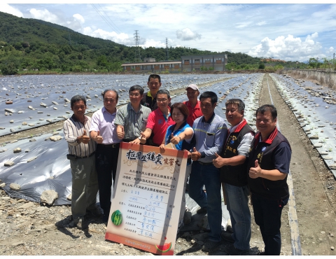 The Farmers in Hualien using Completed Fermented Manures to Fertilizing Watermelon